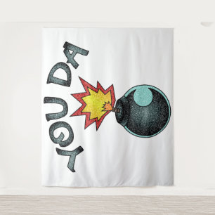 Tenture Vous Avez Bombe De Parties scintillant