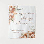 Tenture Vous avez toujours été une bannière de fond Mariag (Devant)