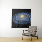 Tenture Vous êtes ici : Carte Milky Way (En situation)