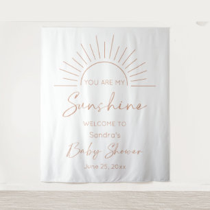 Tenture Vous Êtes Mon Baby shower Sunshine Boho