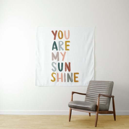 Tenture vous êtes mon soleil (En situation)