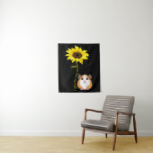 Tenture Vous Êtes Mon Sunshine Tournesol Guinée Pig Maman (En situation)