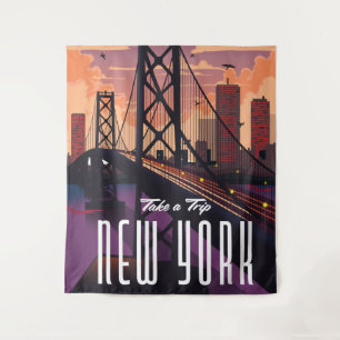 Tenture Voyage à New York