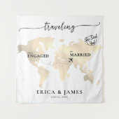 Tenture Voyage de Engagé à Marié Carte d'Or (Devant)