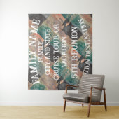 Tenture Voyage en famille Croisière Bateau Groupe Réunion (En situation)