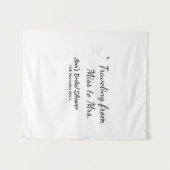 Tenture Voyage enterrement de vie de jeune fille ajouter n (Devant (Horizontal))