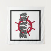 Tenture Voyage, mer (Devant (Horizontal))