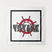 Tenture Voyage, mer (Devant)