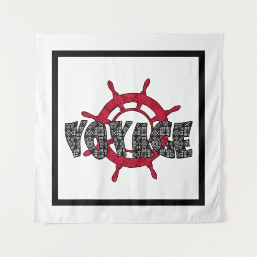 Tenture Voyage, mer (Devant)