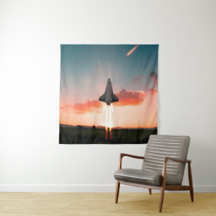 Tenture Voyage spatial