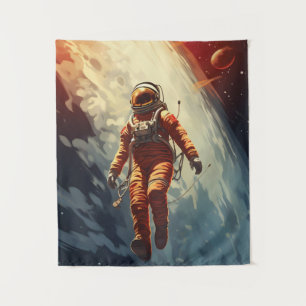 Tenture Voyage spatial Astronaut