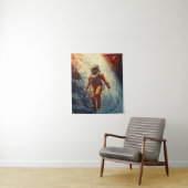 Tenture Voyage spatial Astronaut (En situation)