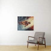 Tenture Voyage spatial Astronaut (En situation (horizontale))