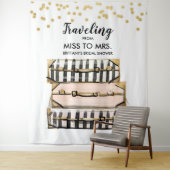 Tenture Voyager de Mlle à Mme Fête des mariées Contexte (En situation)