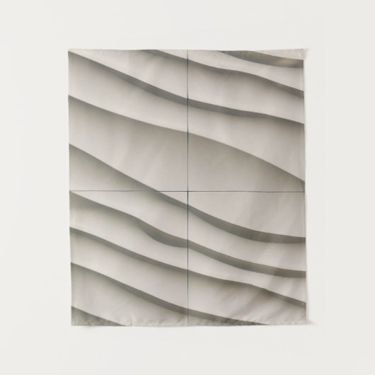 Tenture Vue aérienne du désert (Devant)