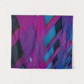 Tenture Vue inférieure du bâtiment violet (Devant (Horizontal))