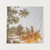 Tenture Vue Pittoresque sur la plage de Palm (Devant (Horizontal))