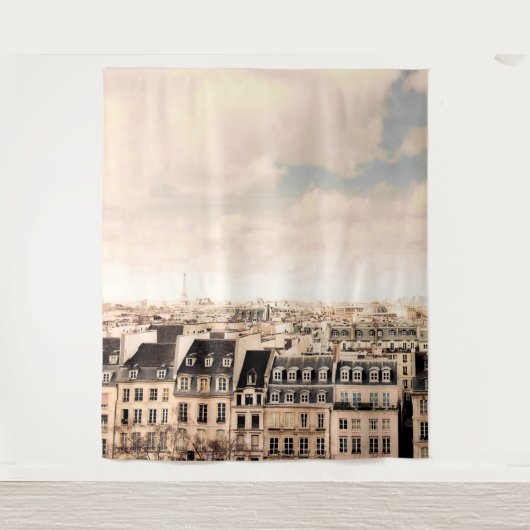 Tenture Vue sur les toits de Paris | Arrière-plan murale (Devant)
