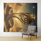 Tenture Wadjet – Egyptian Cobra Goddess (En situation (horizontale))