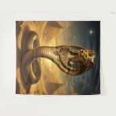 Tenture Wadjet – Egyptian Cobra Goddess (Devant (Horizontal))