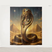 Tenture Wadjet – Egyptian Cobra Goddess (Devant)