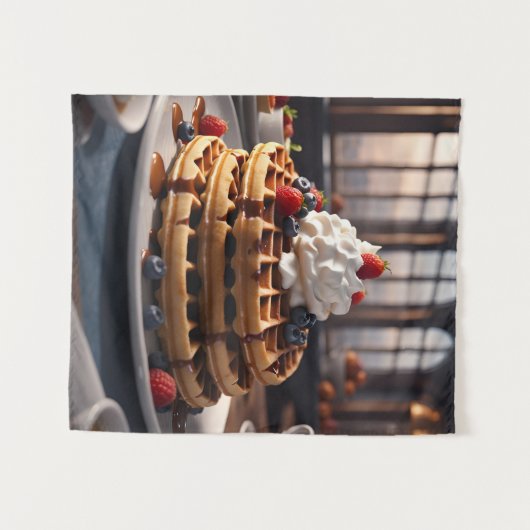 Tenture Waffles (Devant (Horizontal))