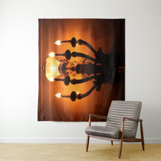 Tenture Wall Sconce Antique esthétique (En situation)