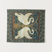 Tenture Walter Crane Swan (Devant (Horizontal))