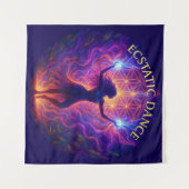 Tenture Wandkleed Ecstatic Dance – Energie & Beweging (Devant (Horizontal))