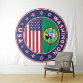 Tenture Washington (En situation (horizontale))