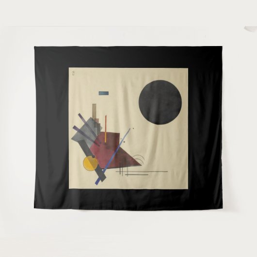 Tenture Wassily Kandinsky, Black Relationship, 1924 (Devant (Horizontal))