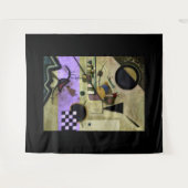 Tenture Wassily Kandinsky, Sons contrastés, 1924 (Devant (Horizontal))