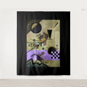 Tenture Wassily Kandinsky, Sons contrastés, 1924 (Devant)