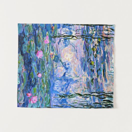 Tenture Water Lilies, tableau de Claude Monet en 1919 (Devant (Horizontal))
