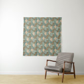 Tenture Water Lys Lily Art Nouveau Nature (En situation (horizontale))