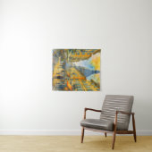 Tenture Watercolor Turin Italy – Mole Antonelliana City (En situation (horizontale))