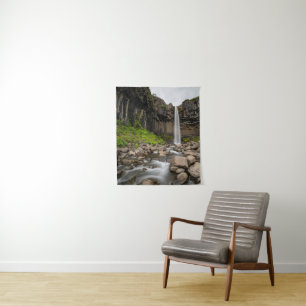 Tenture Waterfalls Svartifoss Waterfall, South Iceland