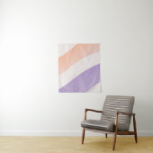 Tenture Wavy Gradient Soothing Lines (En situation)