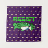 Tenture Weatherproof Personalized House Flag Resist frog (Devant (Horizontal))