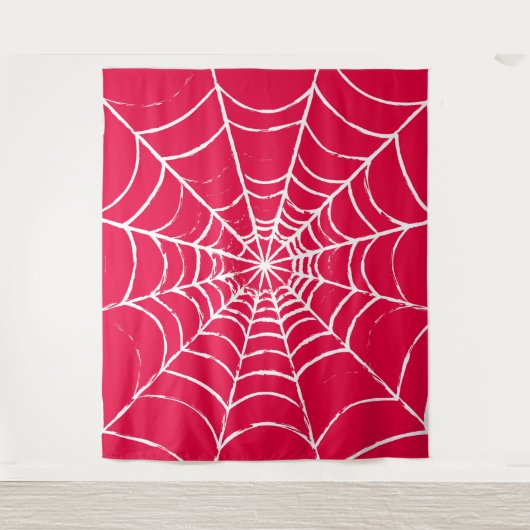 Tenture Web rose (Devant)