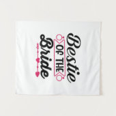 Tenture Wedding Bestie Of The Bride (Devant (Horizontal))