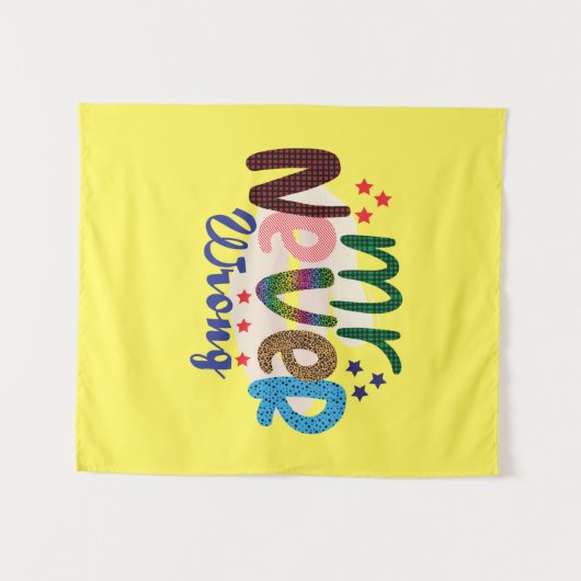 Tenture Wedding Gifts | Mr Never Wrong (Devant (Horizontal))