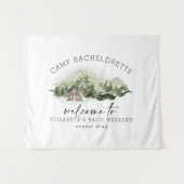 Tenture Week-end dans un camping en plein air pour enterre (Devant (Horizontal))