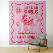 Tenture Week-end de célibataire de rodéo de cowgirl disco (En situation)