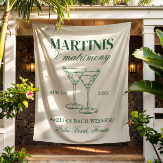 Tenture Week-end de maris et mariage