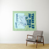 Tenture Whale Dog funny creature (En situation (horizontale))