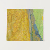 Tenture Wheatfield with a Reaper, 1889 par Vincent van Gog (Devant (Horizontal))