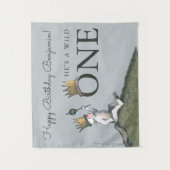 Tenture Where the Wild Things Are Birthday Tapestry (Devant)