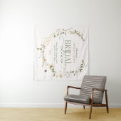 Tenture Whimsal Fairytale Garden & Bows Fête des mariées (En situation (horizontale))