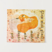 Tenture Whimsical Garden - Modern Tapestry (Devant (Horizontal))